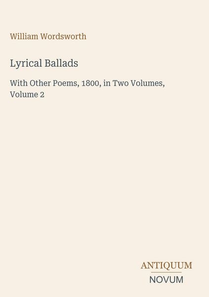 Produktbild: Lyrical Ballads