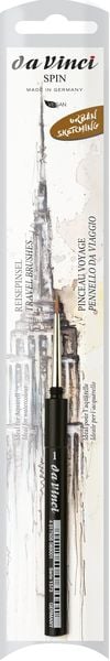 Produktbild: da Vinci Pinsel COSMOTOP-SPIN Aquarellpinsel, Serie 1573 Gr. 1, sogenannter Reisepinsel