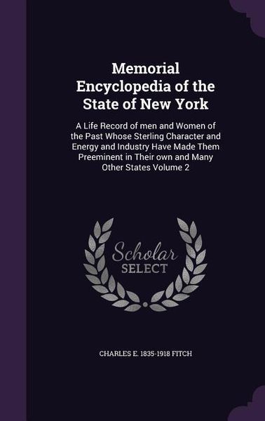 Produktbild: Memorial Encyclopedia of the State of New York