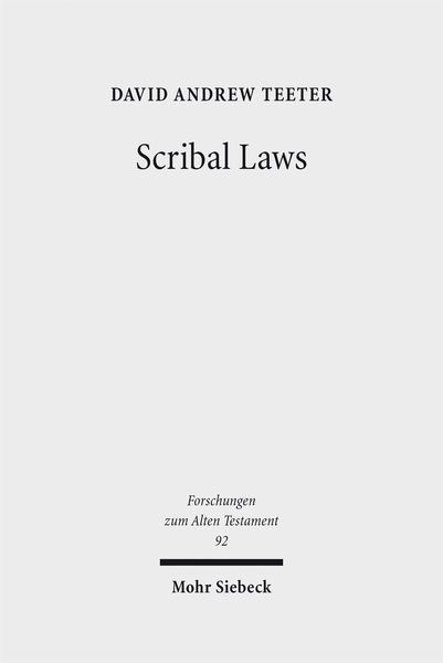 Produktbild: Scribal Laws