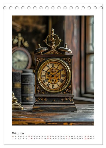 Produktbild: Im Bann der Zeit (Tischkalender 2026 DIN A5 hoch), CALVENDO Monatskalender