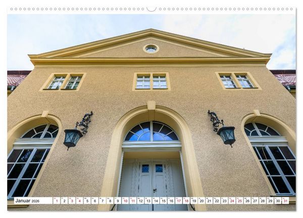 Produktbild: Schloss Bad Muskau (hochwertiger Premium Wandkalender 2026 DIN A2 quer), Kunstdruck in Hochglanz