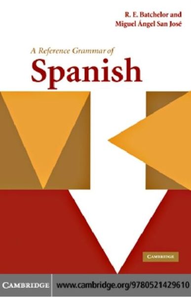 Produktbild: Reference Grammar of Spanish