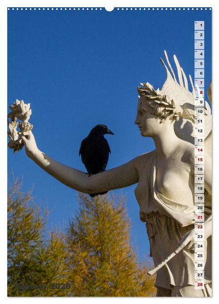 Produktbild: Schweriner Schloss - Impressionen aus Mecklenburg-Vorpommern (hochwertiger Premium Wandkalender 2026 DIN A2 hoch), Kunstdruck in Hochglanz