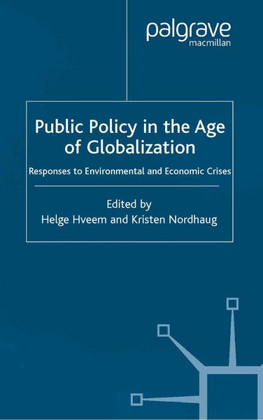Produktbild: Public Policy in the Age of Globalization