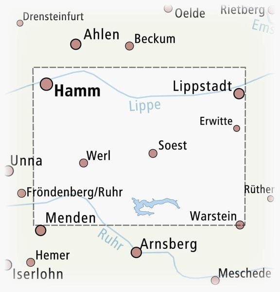 Produktbild: Soester Börde 1:50 000