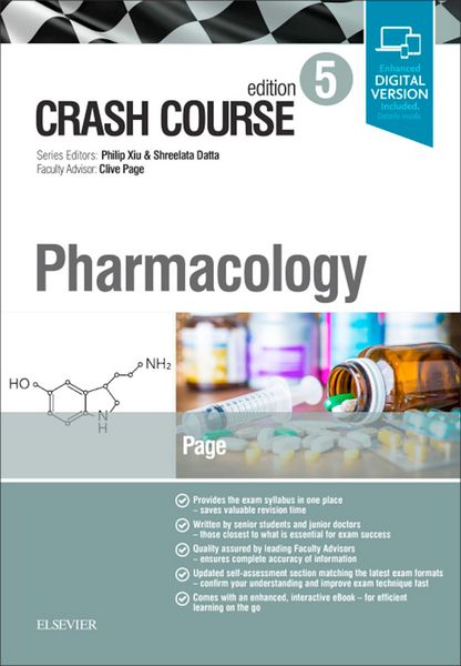Produktbild: Crash Course Pharmacology
