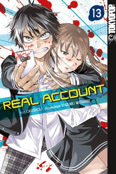Real Account 13, Taschenbuch von Shizumu Watanabe , Okusho, Tokyopop GmbH, 9783842041721