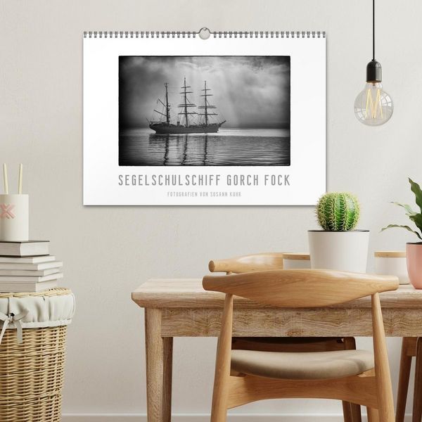 Produktbild: Gorch Fock - zeitlose Eindr&uuml;cke (Wandkalender 2026 DIN A3 quer), CALVENDO Monatskalender