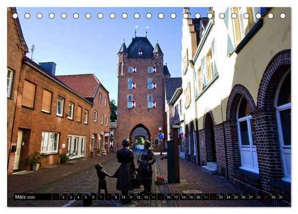 Produktbild: Historisches Xanten (Tischkalender 2026 DIN A5 quer), CALVENDO Monatskalender