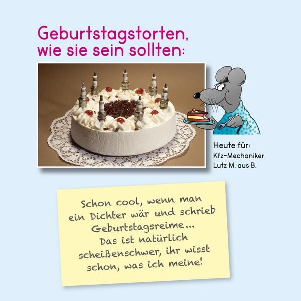 Produktbild: Uli Stein: Festtage!: Herzlichen Gl&uuml;ckwunsch zum Geburtstag!
