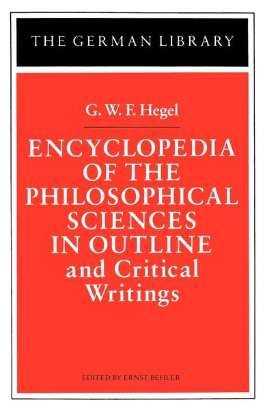 Produktbild: Encyclopedia of the Philosophical Sciences in Outline
