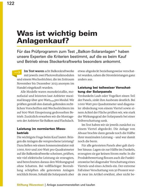 Produktbild: Balkonkraftwerke