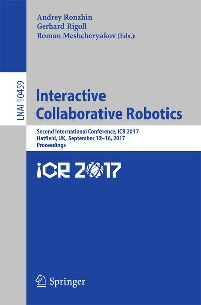 Produktbild: Interactive Collaborative Robotics
