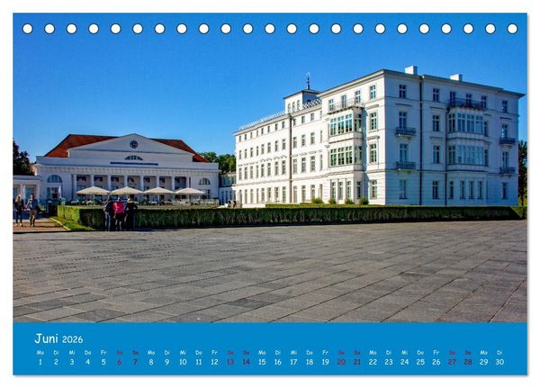 Produktbild: Seeheilbad Heiligendamm (Tischkalender 2026 DIN A5 quer), CALVENDO Monatskalender