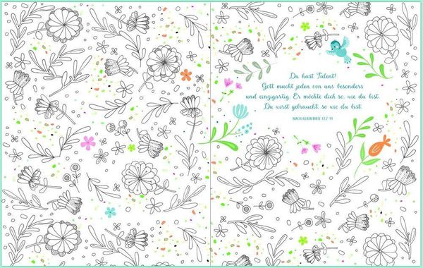 Produktbild: Kreativbuch &ndash; Mein Leben ist bunt und sch&ouml;n