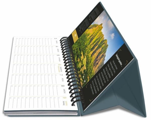 Produktbild: Eine Reise um die Welt Premium-Tischplaner 2027 - Wochenkalender mit 53 Fotografien
