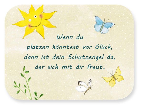 Produktbild: Mein Schutzengel. Sei beh&uuml;tet und besch&uuml;tzt - 25 K&auml;rtchen zur Erstkommunion