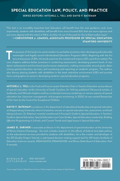 Produktbild: Developing Educationally Meaningful and Legally Sound IEPs