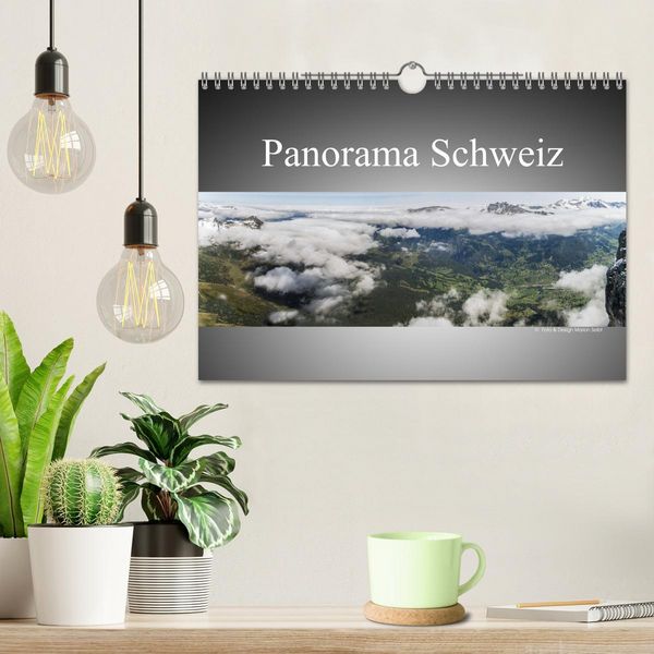 Produktbild: Panorama Schweiz (Wandkalender 2026 DIN A4 quer), CALVENDO Monatskalender