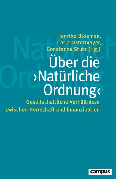 Produktbild: &Uuml;ber die &rsaquo;Nat&uuml;rliche Ordnung&lsaquo;