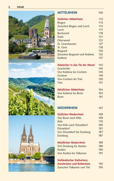 Produktbild: TRESCHER Reisef&uuml;hrer Flusskreuzfahrten Rhein