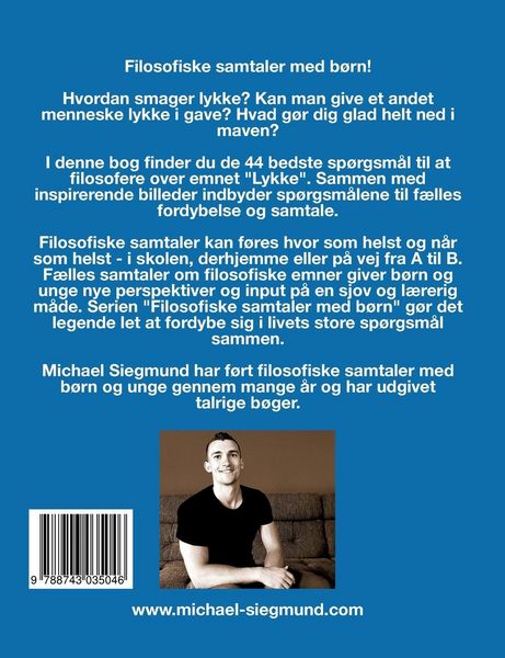 Produktbild: Filosofi med b&oslash;rn: Lykke. De 44 bedste sp&oslash;rgsm&aring;l til at f&oslash;re filosofiske samtaler med b&oslash;rn og unge
