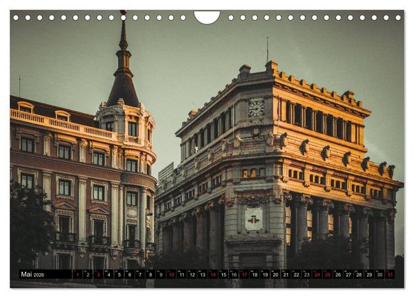 Produktbild: Hauptstadt Madrid (Wandkalender 2026 DIN A4 quer), CALVENDO Monatskalender
