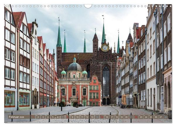 Produktbild: Sehenswertes Danzig (Wandkalender 2026 DIN A3 quer), CALVENDO Monatskalender