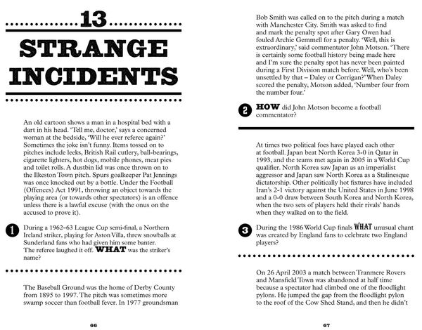 Produktbild: Strangest Football Quiz Bk Pb