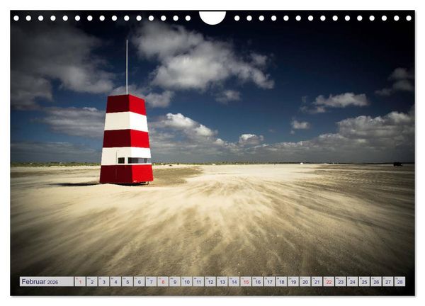Produktbild: Blavand und die Westk&uuml;ste (Wandkalender 2026 DIN A4 quer), CALVENDO Monatskalender