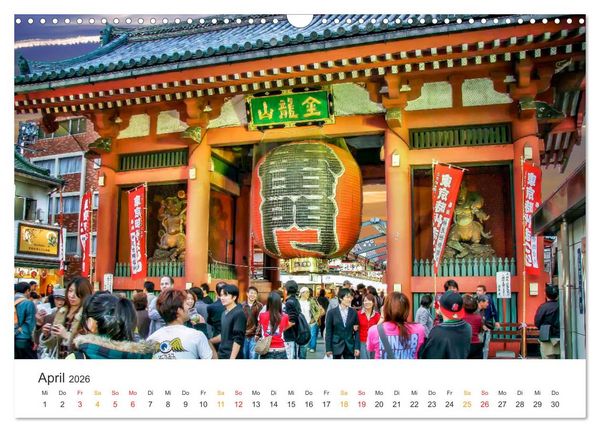 Produktbild: Japan - Tradition und Innovation (Wandkalender 2026 DIN A3 quer), CALVENDO Monatskalender