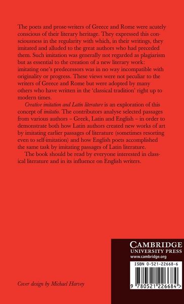 Produktbild: Creative Imitation Latin Liter