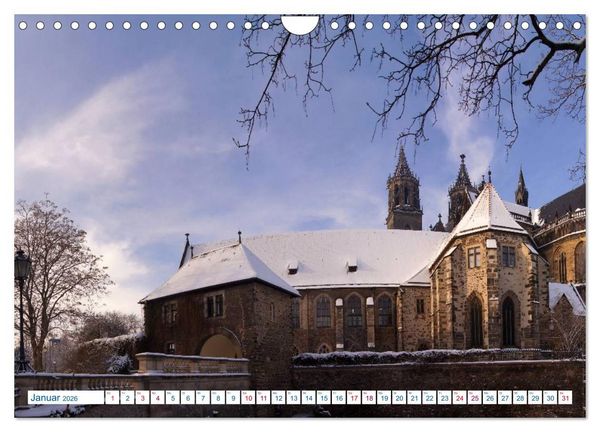 Produktbild: Magdeburg und Umgebung 2026 (Wandkalender 2026 DIN A4 quer), CALVENDO Monatskalender