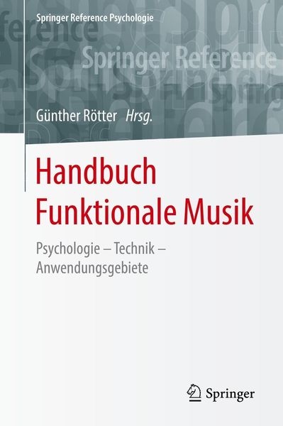 Produktbild: Handbuch Funktionale Musik