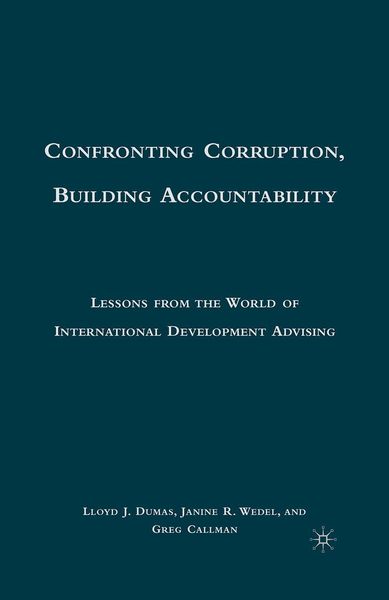 Produktbild: Confronting Corruption, Building Accountability