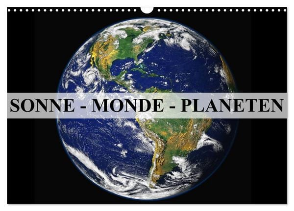 Produktbild: Sonne, Monde und Planeten (Wandkalender 2026 DIN A3 quer), CALVENDO Monatskalender