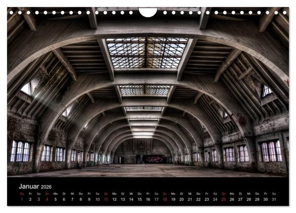 Produktbild: Lost Places - Verlassene Orte (Wandkalender 2026 DIN A4 quer), CALVENDO Monatskalender