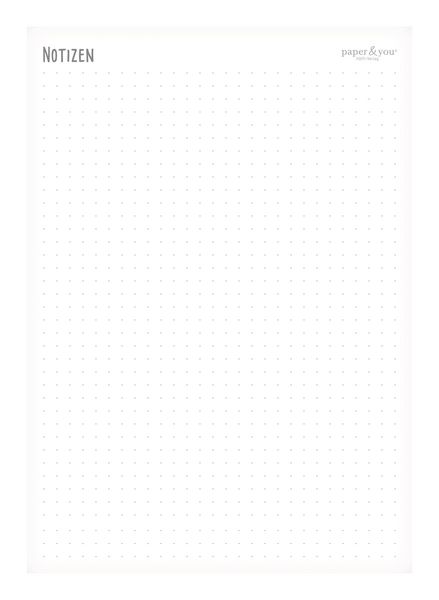 Produktbild: paper&you To-do Block A5