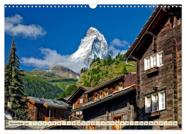 Produktbild: Auf der gro&szlig;en Tour durch die Schweiz, Etappe 1, Appenzell zum Genfer See (Wandkalender 2026 DIN A3 quer), CALVENDO Monatskalender