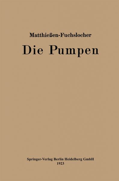 Produktbild: Die Pumpen