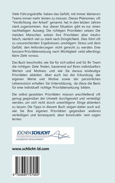 Produktbild: Priorit&auml;ten richtig setzen