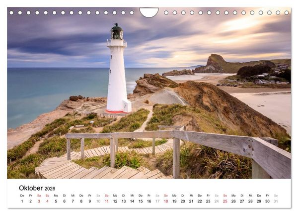 Produktbild: LEUCHTT&Uuml;RME - rund um den Globus (Wandkalender 2026 DIN A4 quer), CALVENDO Monatskalender