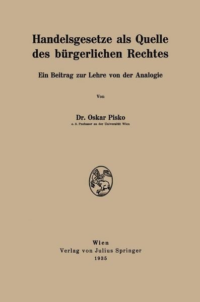 Produktbild: Handelsgesetze als Quelle des b&uuml;rgerlichen Rechtes