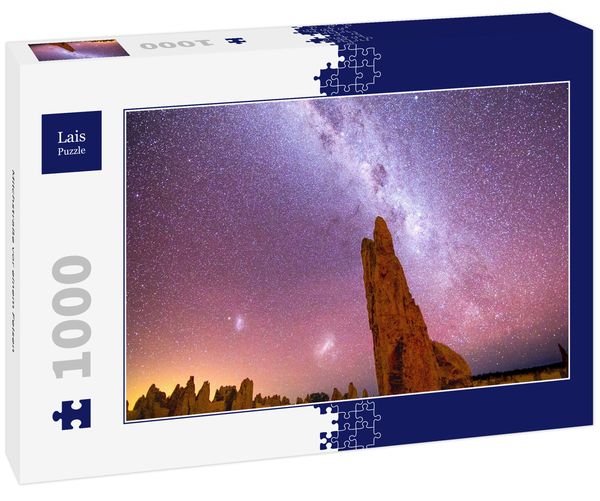 Produktbild: Lais Puzzle Milchstra&szlig;e vor einem Felsen 1000 Teile