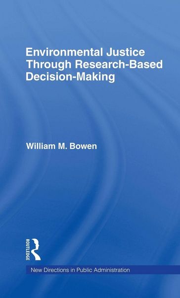 Produktbild: Environmental Justice Through Research-Based Decision-Making
