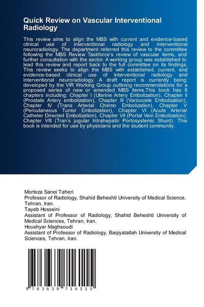 Produktbild: Quick Review on Vascular Interventional Radiology