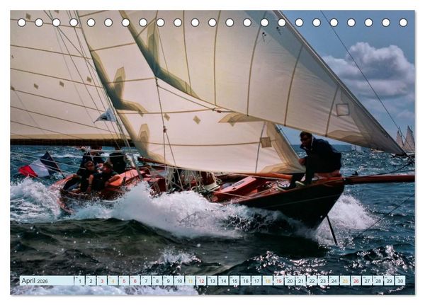 Produktbild: Segeln, Freiheit erleben (Tischkalender 2026 DIN A5 quer), CALVENDO Monatskalender