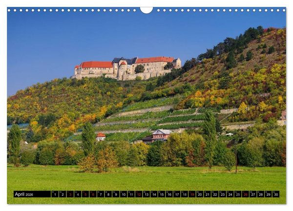Produktbild: Saale-Unstrut - Region aus Wein und Stein (Wandkalender 2026 DIN A3 quer), CALVENDO Monatskalender