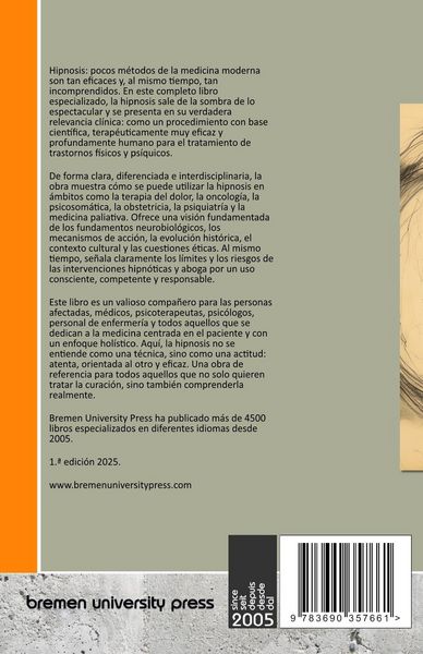 Produktbild: La hipnosis en la medicina moderna